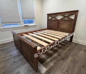 Queen size bed frames - No mattress