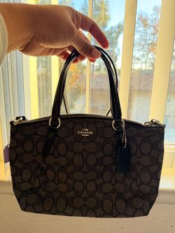 Coach Signature Jacquard Bag