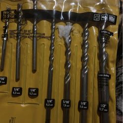 dewalt hammer drill bit set 