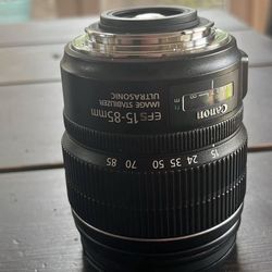 Canon EF-S 15-85mm Standard Zoom Lens for Canon Digital SLR Camera