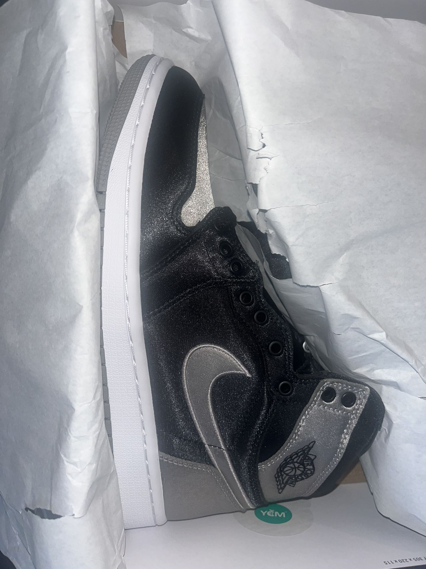 Brand New Jordan 1 Retro High “Satin Shadow” Womens 8 Mens 6.5