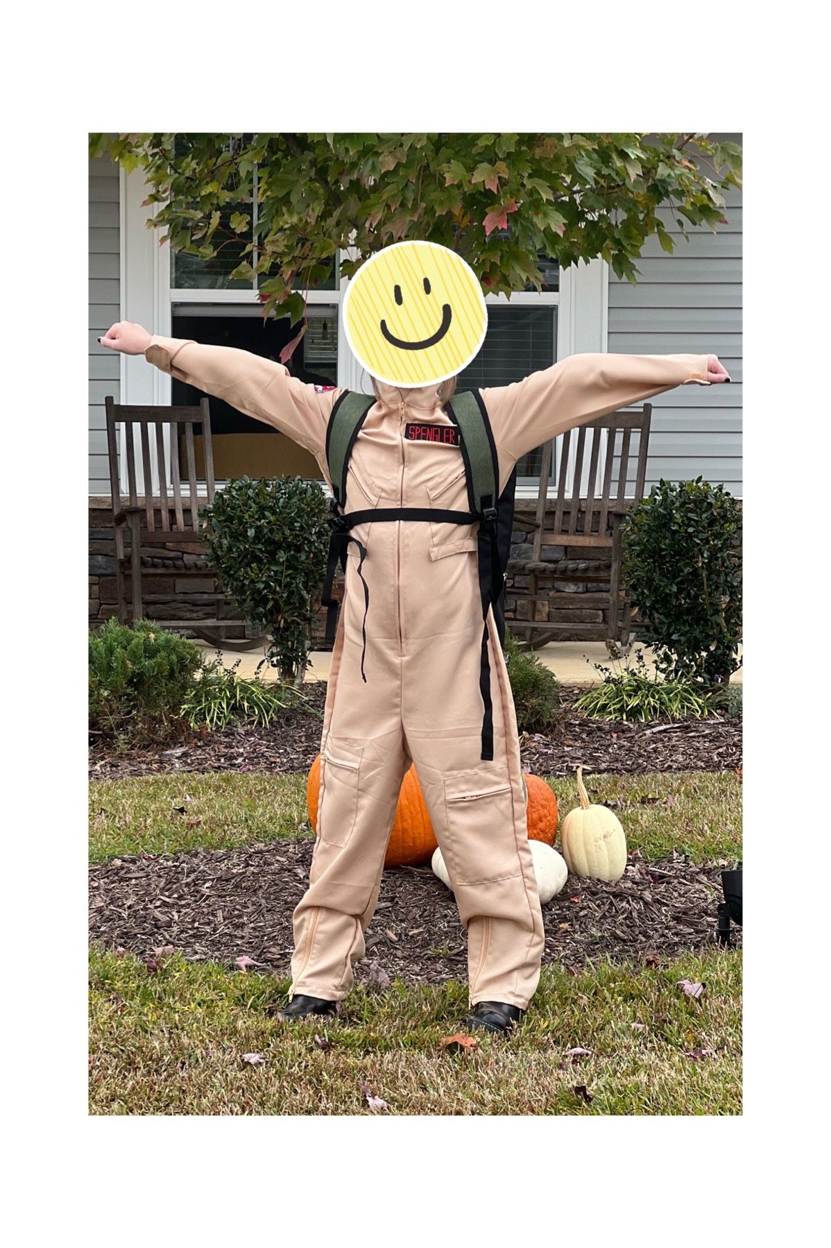 Ghost Busters Costume and Proton Pack Kids Sz L