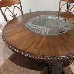 Table Plus Four Chairs 