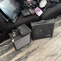 LIGHTS, MIC WITH SCREEN THAT NEED TO GO