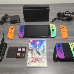 Nintendo Switch Bundle with games and extras