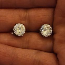 CZ Diamond Earrings 