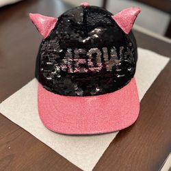 Skechers Cat Ear Sequin Hat