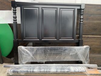 Queen Size Word Bed Frame $95 OBO!