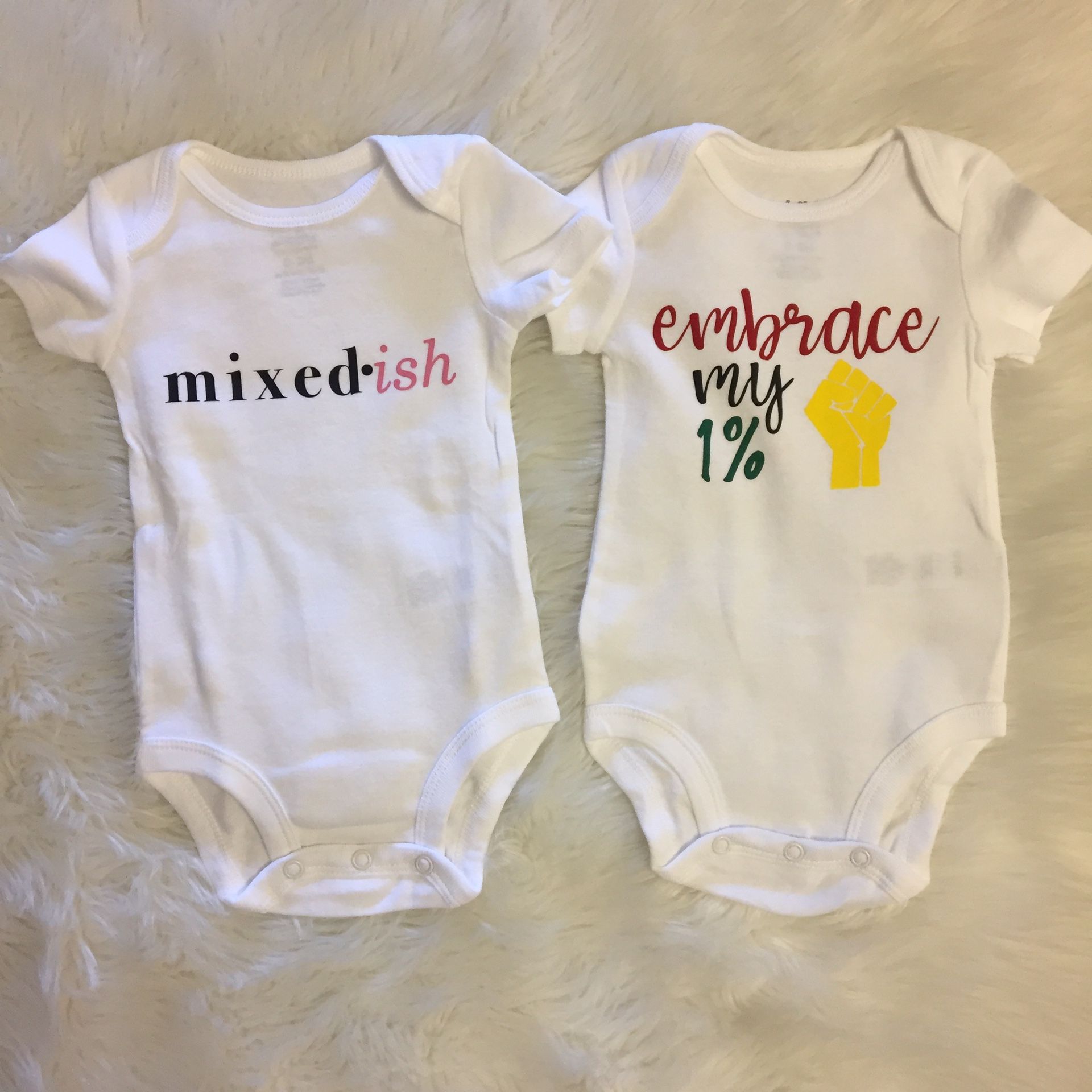 Customizable onesies