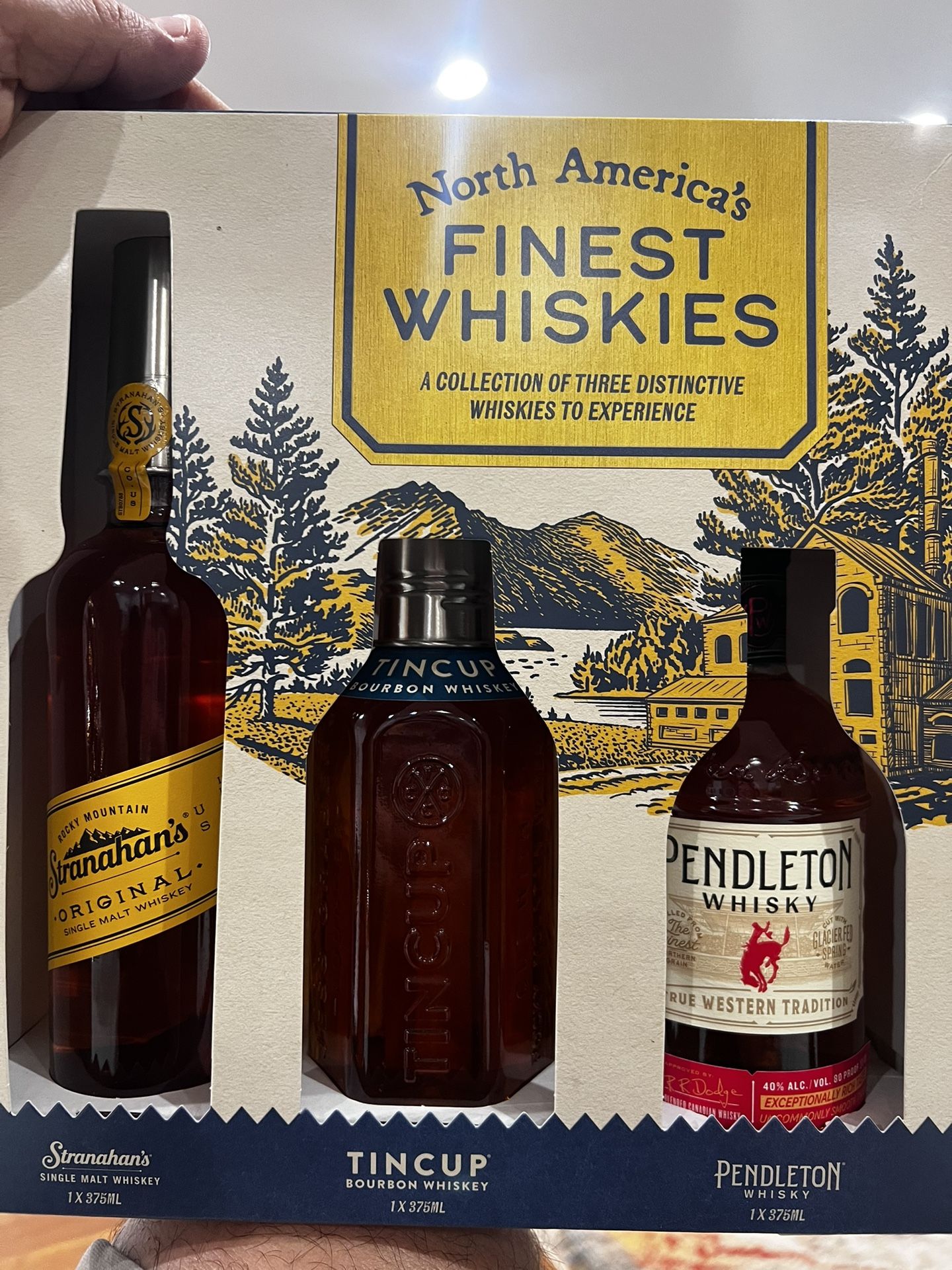 Empty Whiskey Bottles