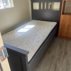 Twin Bed Frame With Mattress 