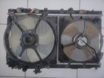 1(contact info removed) Acura Integra Radiator with Fans