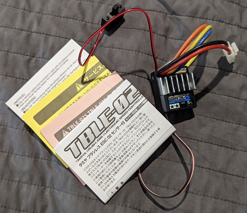 NEW Tamiya TBLE-02s ESC Electronic Speed Control - Brushless / Brushed