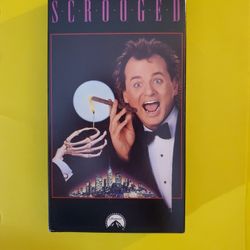 Scrooged- VHS hi-fi 