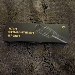 hair straightener brush 