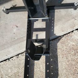 Heavy-Duty Motorcycle Front Wheel Chock – Adjustable Cradle Stand – Like New