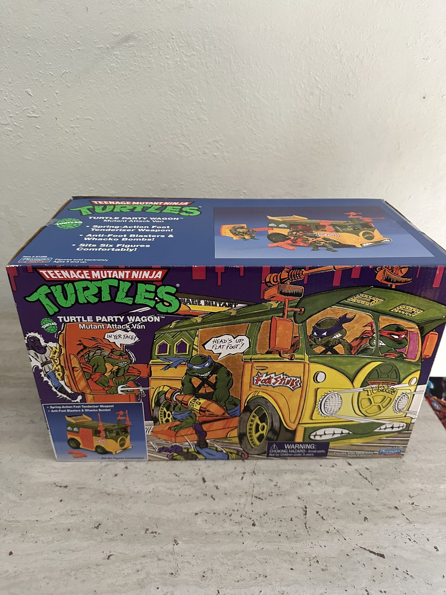 TMNT Turtle Party Wagon Retro Toy