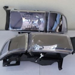 94-01 Dodge Ram Headlights Luces Micas Calaveras Faros Faroles Focos