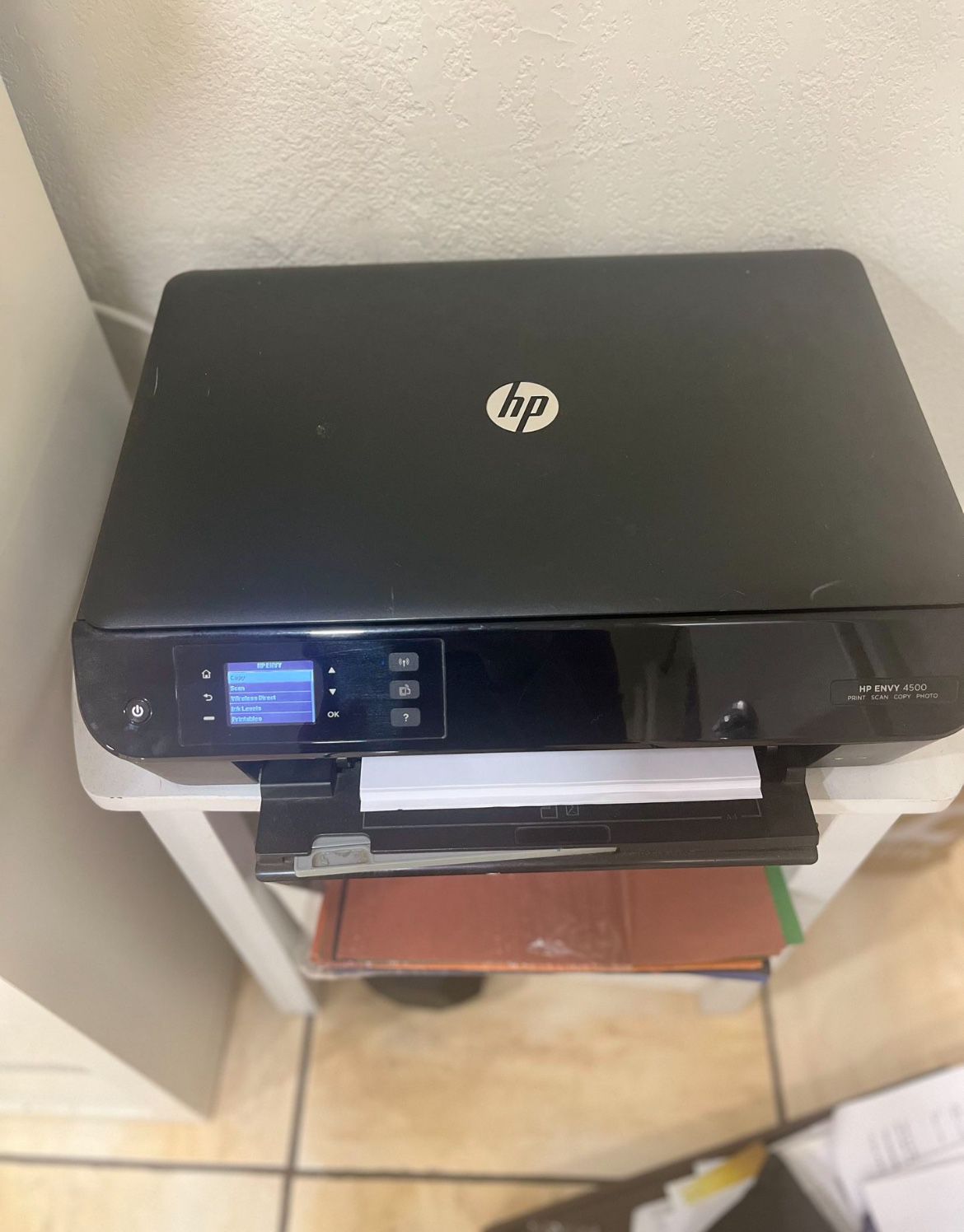 Hp Envy 4500 Printer, Scanner,copy And Photo 