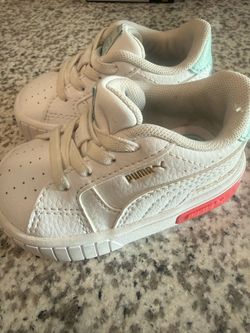 Puma Cali-star Toddler Sneakers White Pink Teal