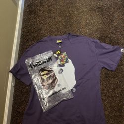 ‘Bathing ape shirt purple’