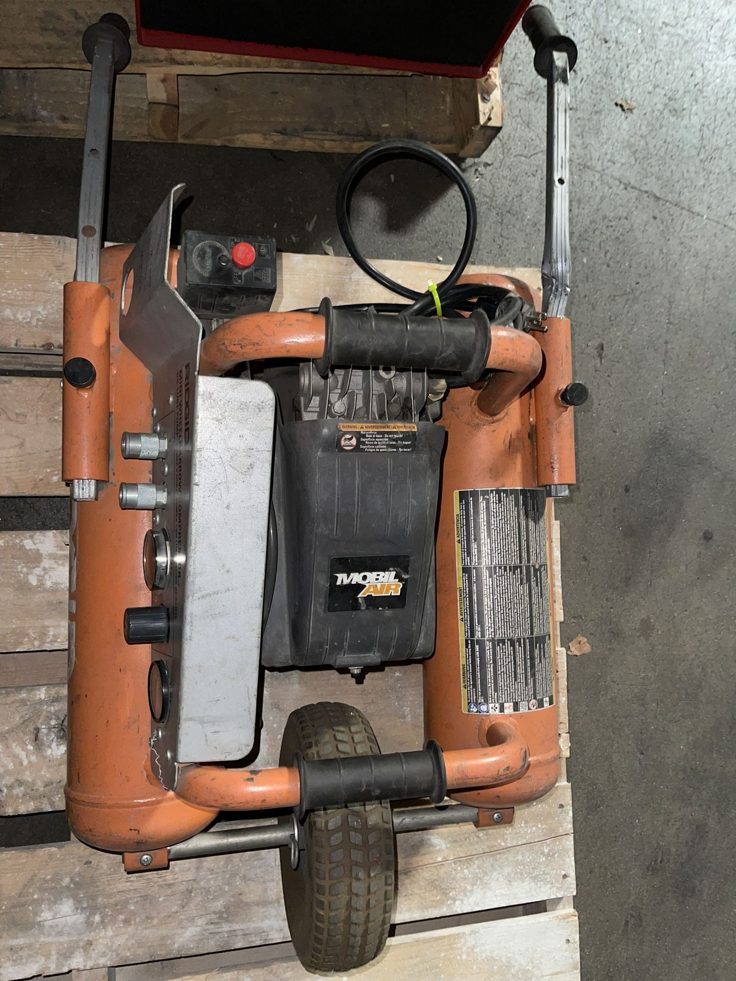 Ridgid Wheelbarrow Air Compressor
