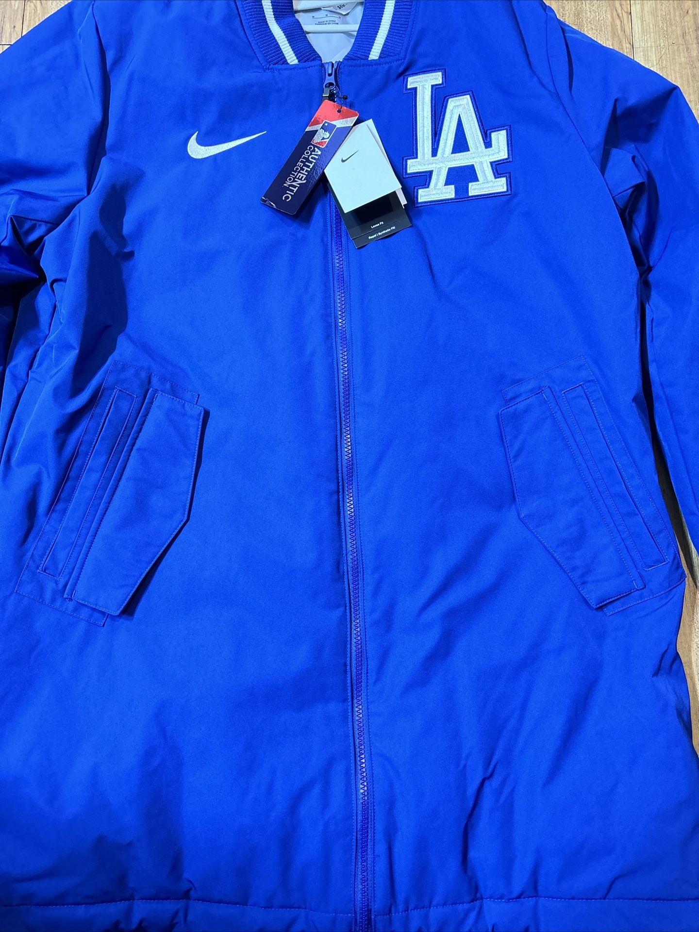 MLB Nike Los Angeles Dodgers Insulated Dugout Full Zip Jacket Men