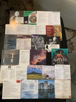 Classical Music CDs 40 For $30