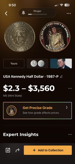 USA Half Dollar Kennedy