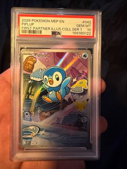 Piplup First Partner PSA 10