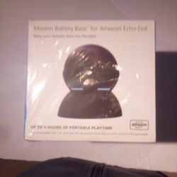 Mission Battery Base For Amazon Echo Dot