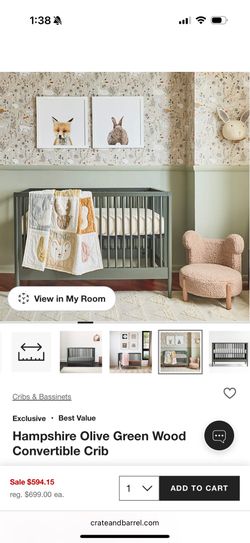 Crate & Barrel Hampshire Crib