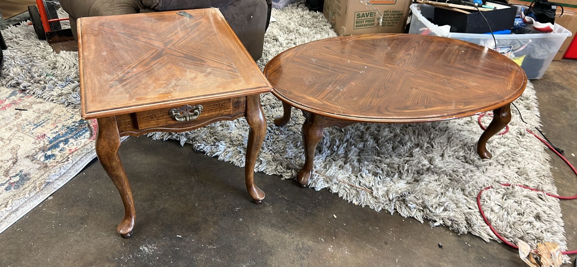 Coffee Table And End Table