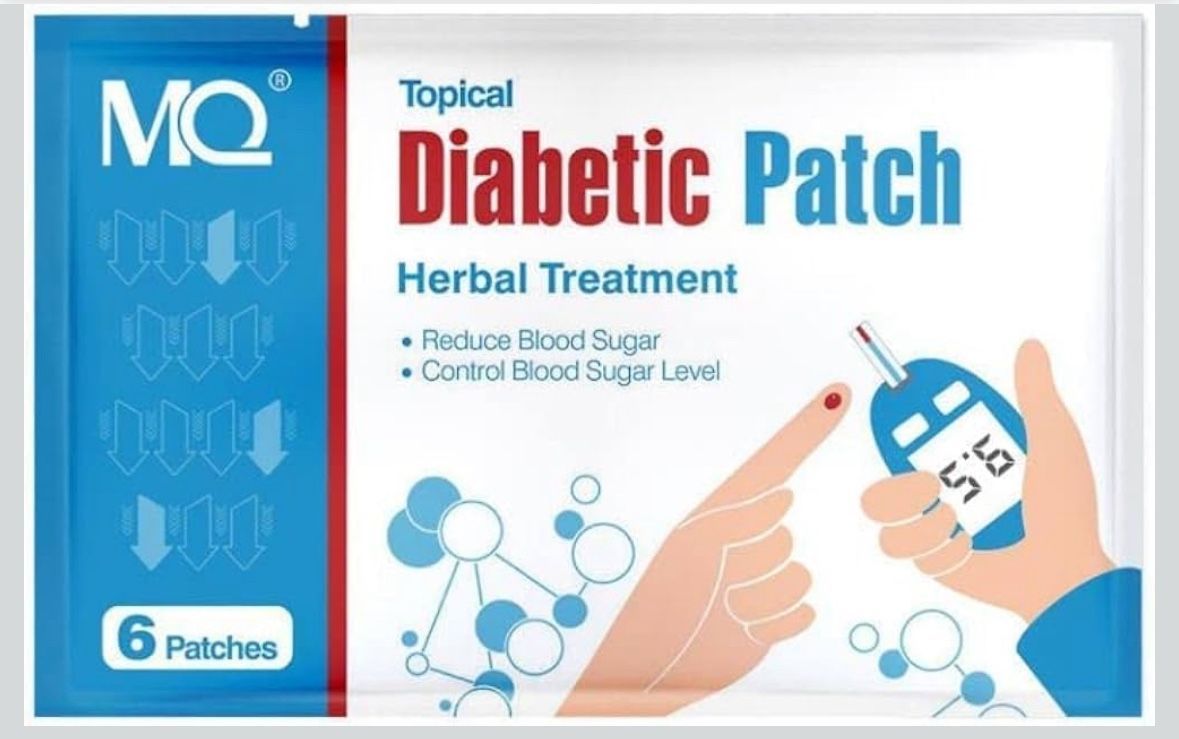 Topical Diabetic Patch (6 Patches)