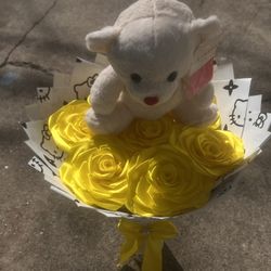 Yellow Flower Bouquet / Amarillas Ramo