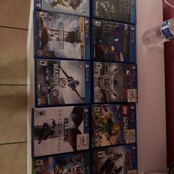 9 juegos Para Ps4 Y 1 Para  Xbox  One 