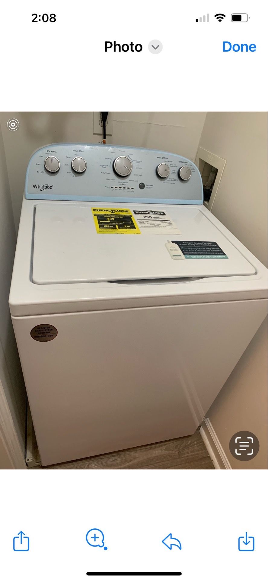 Washer and dryer’s