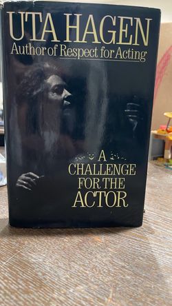 Uta Hagen - A Challenge for the Actor - Hardcover - Acting Bible - LA Acting School