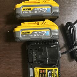 Dewalt 20v 5.0 Power stack Battery’s New 