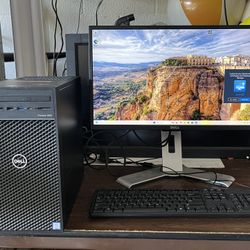 Dell Precision3630 Sesktop/i7-8700/32gb ram/ 1TB M.2 Nvme /windows 11 pro