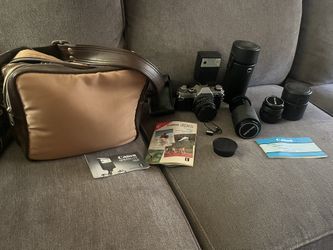 Canon AE1 Vintage Camera