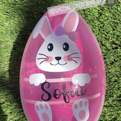 Personalized Jumbo Easter Eggs 🎉🐰 Order yours to your liking 