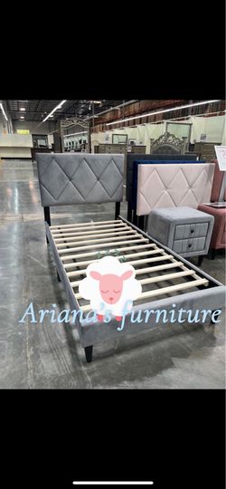 Twin size bed frame only