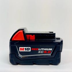 Milwaukee 48-11-1850 M18 Redlithium XC 5.0 Extended Capacity Battery Pack