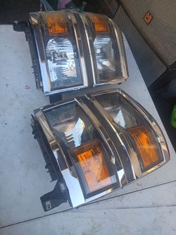 2014 Chevrolet Silverado headlights