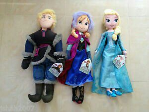 Frozen plush dolls 40 cm.
