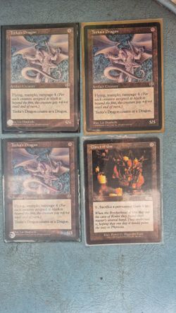 Collectible Vintage MTG, Magic The Gathering Trading Cards 