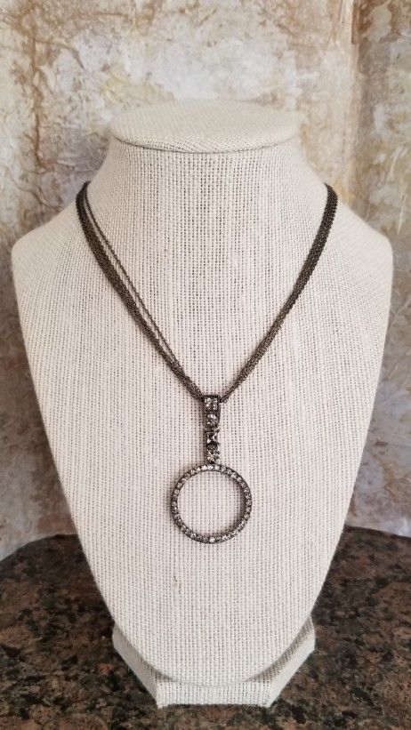 Crystal Pendant Necklace 