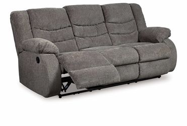 Tulen Gray Reclining Sofa