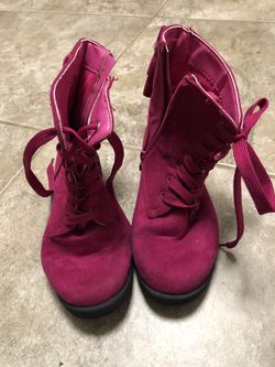 Purple shade boots from Justice
